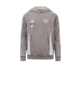 adidas Tiro 24 Hoody Kids Grau Weiss