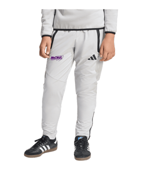 adidas Tiro Travel Woven pantalon Enfants Gris 