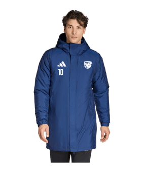 adidas Entrada 26 Winterjacke Blau