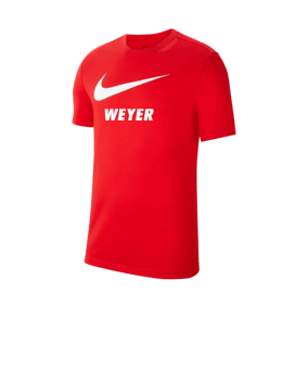 Nike Park 20 Swoosh T-Shirt Kids Rot F657