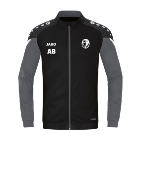 JAKO Performance Polyesterjacke Schwarz F804