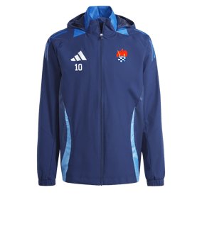 adidas Tiro 24 Competition Allwetterjacke Blau