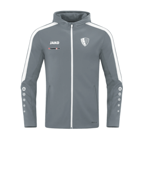 JAKO Power Kapuzenjacke Grau F840