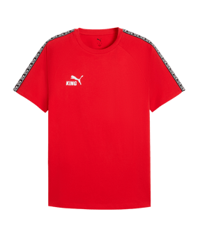 PUMA teamKING T-Shirt Rot F01 - rot