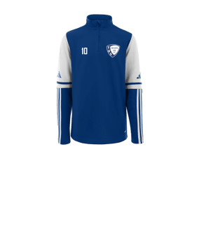 adidas Squadra 25 HalfZip Sweatshirt Kids Hellblau