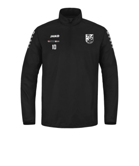 JAKO Team Rainzip Sweatshirt Kids Schwarz F800