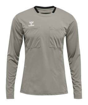 Hummel CHEVRON Schiedsrichtertrikot langarm F2717 - grau