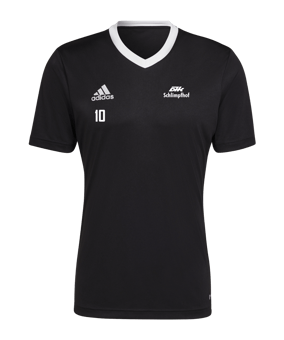 adidas Entrada 22 Trikot Schwarz Weiss