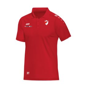 JAKO Classico Poloshirt Rot F01