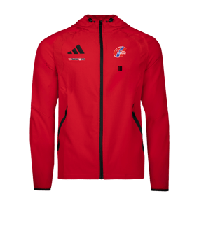 adidas Tiro Travel Windjacke Rot
