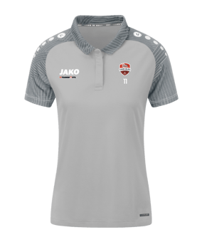 JAKO Performance Poloshirt Damen Grau F845