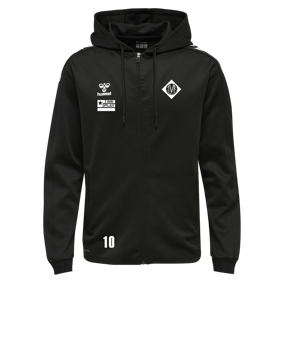 Hummel Core Xk Poly Kapuzenjacke Schwarz F2042
