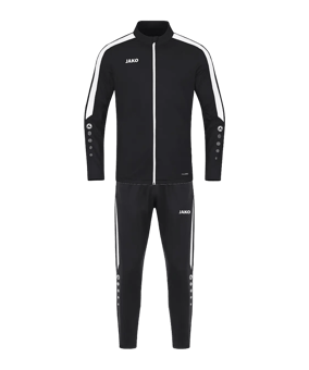 JAKO Power Trainingsanzug Damen Schwarz F800 - schwarz