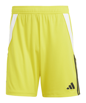 adidas Tiro 24 Short Gelb Weiss - gelb
