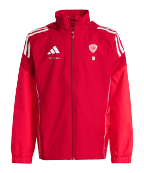 adidas Tiro 25 Competition Regenjacke Kids Rot