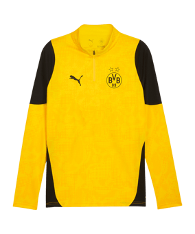PUMA Borussia Dortmund Training 1/4 Zip Sweatshirt Gelb F01 - gelb