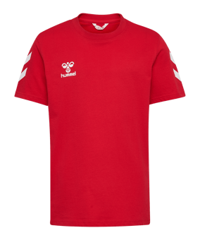 Hummel Go 2.0 Chevron T-Shirt Kids Rot F3062 - rot