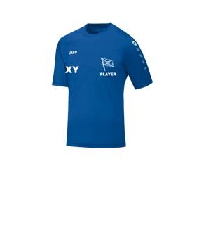 JAKO Team Trikot kurzarm Kids Blau F04