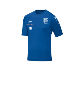 JAKO Team Trikot kurzarm Kids Blau F04