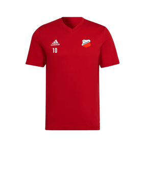 adidas Entrada 22 T-Shirt Rot
