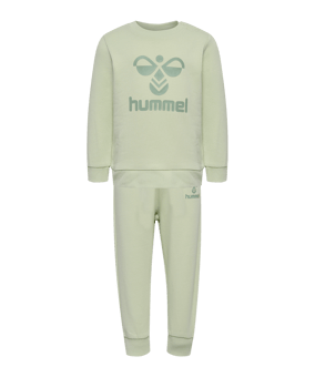 Hummel Arine Crew Anzug Kids Grün F6275 - gruen