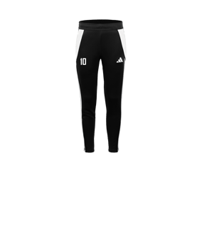 adidas Tiro 24 Trainingshose Kids Schwarz Weiss