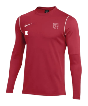 Nike Park 20 Sweatshirt Rot Weiss F657