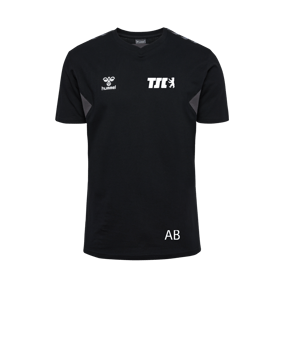 Hummel AUTHENTIC CO T-Shirt Schwarz F2001