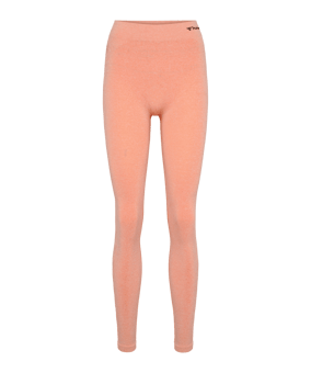 Hummel Ci Seamless Mid Waist Leggings Damen Rot F4409 - rot