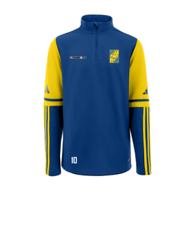 adidas Squadra 25 HalfZip Sweatshirt Blau Gelb