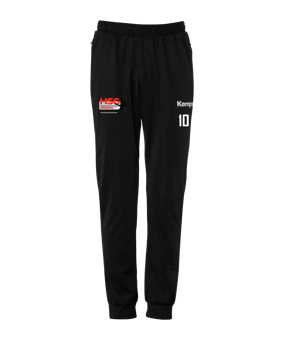 Kempa Lite Trainingshose Schwarz Weiss 01