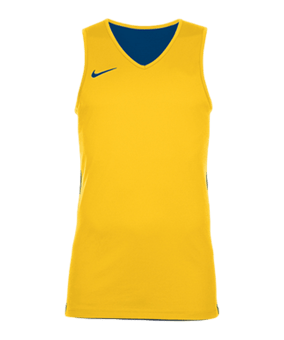 Nike Team Reversible 20 Basketball Trikot Kids Gelb F719 - gelb