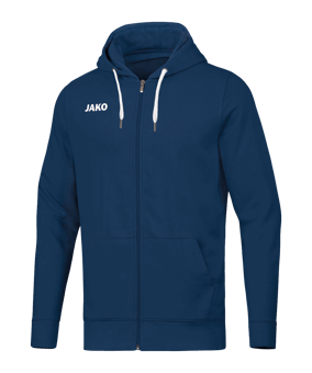JAKO Base Kapuzenjacke Kids Blau F09 - blau