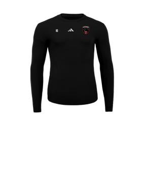 adidas Techfit Underwear Mock Manches Longues Enfants Noir