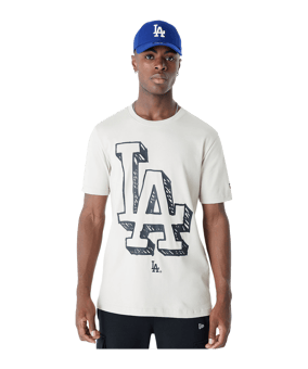 New Era Los Angeles Dodgers T-Shirt Beige - beige