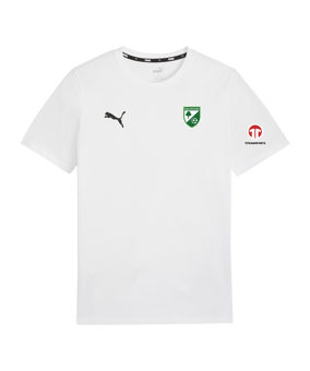 PUMA teamGOAL Casuals T-Shirt Weiss F04