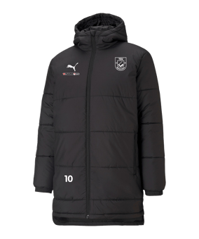 PUMA Bench Jacke Schwarz Weiss F03