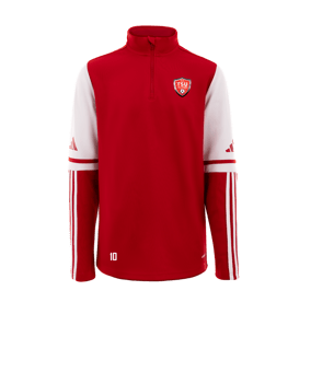 adidas Squadra 25 HalfZip Sweatshirt Rot