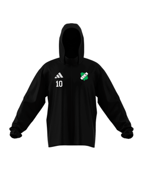 adidas Entrada 26 Regenjacke Schwarz