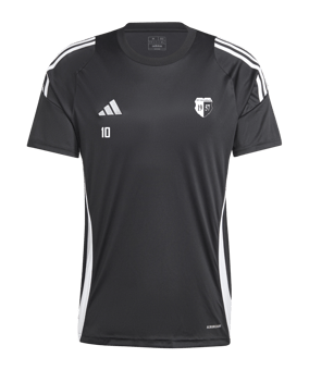 adidas Tiro 24 Trikot Schwarz Weiss