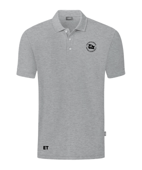 JAKO Organic Polo Shirt Grau F520