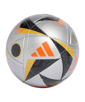 adidas League Euro24 Final Trainingsball Silber - silber