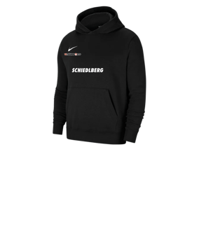 Nike Park 20 Fleece Hoody Kids Schwarz Weiss F010