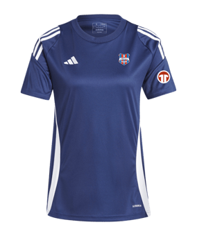 adidas Tiro 24 Trikot Damen Blau Weiss