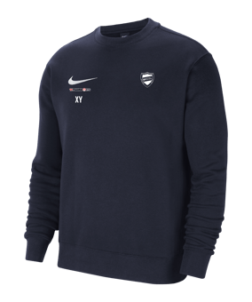 Nike Park 20 Fleece Sweatshirt Blau Weiss F451