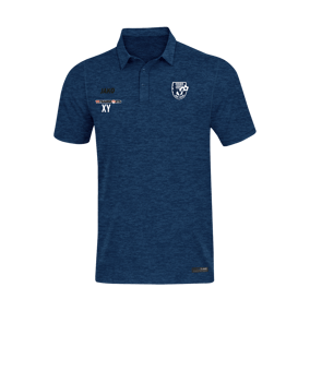 JAKO Premium Basics Poloshirt Blau F49