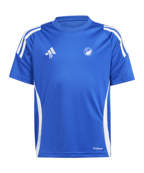 adidas Tiro 24 Trikot Kids Blau Weiss 