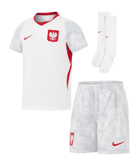 Nike PZPN Polen Minikit Trikot Set Home WM 2026 Kids Weiß F100 - weiss