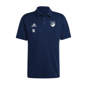 adidas Entrada 22 Poloshirt Blau