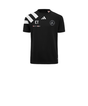 adidas Fortore 23 Trikot Kids Schwarz Weiss